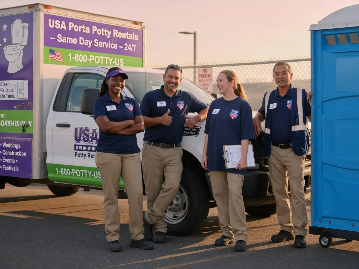 Porta Potty Rental company in Gambier, OH